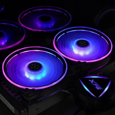 Kép 5/5 - A-Data XPG Levante 240 Addressable RGB CPU Cooler