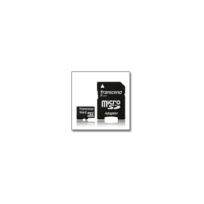 Transcend 2GB microSD Card + adapterrel