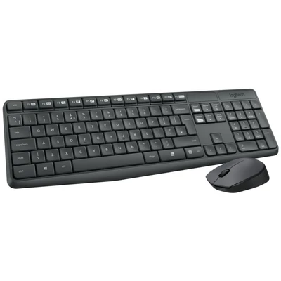 Kép 2/6 - Logitech MK235 Wireless Combo billentyűzet + egér Black DE