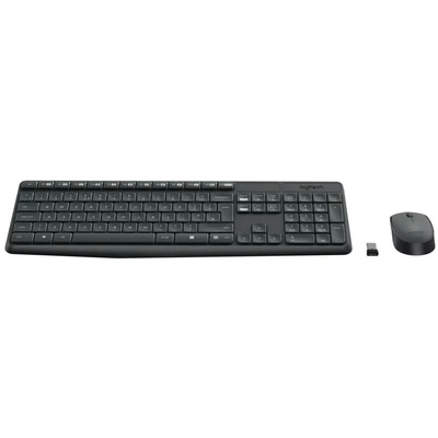 Kép 3/6 - Logitech MK235 Wireless Combo billentyűzet + egér Black DE