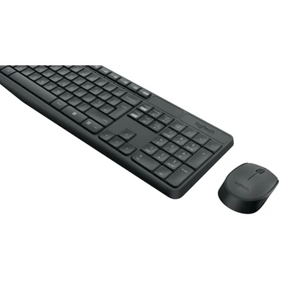 Kép 4/6 - Logitech MK235 Wireless Combo billentyűzet + egér Black DE