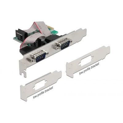 DeLock PCI Express Card to 2x Serial RS-232