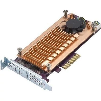 Kép 2/4 - QNAP QM2-2P-244A Dual M.2 22110/2280 PCIe NVMe SSD Expansion Card
