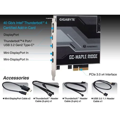 Kép 4/4 - Gigabyte GC-MAPLE RIDGE Thunderbolt Add-in Card