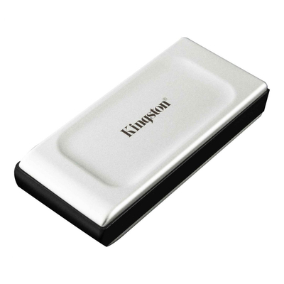 Kép 2/4 - Kingston 500GB USB3.2 SXS2000 Silver külső SSD
