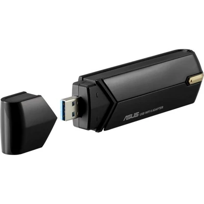 Kép 2/6 - Asus USB-AX56 AX1800 USB3.0 Dual-Band Wi-Fi adapter fekete/arany