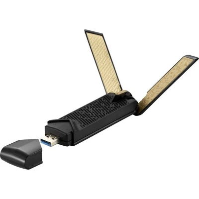 Kép 4/6 - Asus USB-AX56 AX1800 USB3.0 Dual-Band Wi-Fi adapter fekete/arany