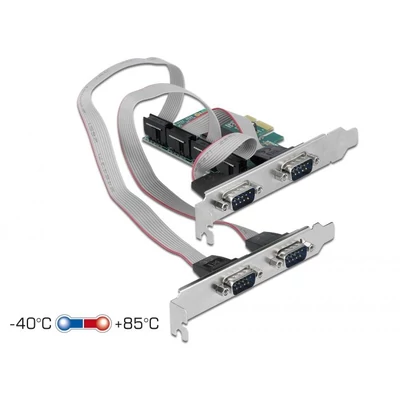 DeLock PCI Express Card to 4x Serial RS-232