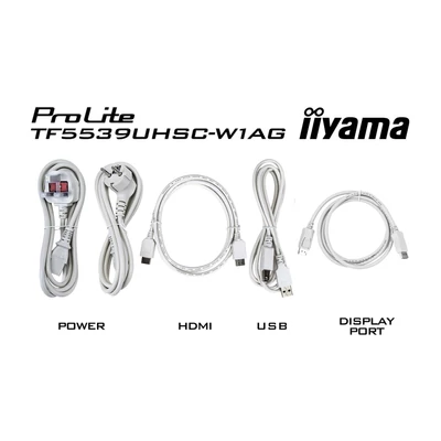 Kép 18/18 - iiyama 55" ProLite TF5539UHSC-W1AG IPS LED Display