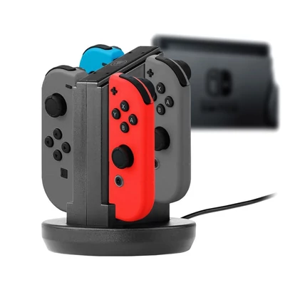 Kép 3/4 - snakebyte Four:Charge (Switch) Black