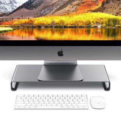 Kép 5/5 - Satechi ST-ASMSM Aluminum Monitor Stand Space Gray