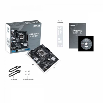Kép 7/7 - Asus PRIME H610M-E D4-CSM