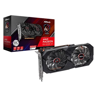 ASRock Radeon RX 6500 XT Phantom Gaming D 4GB OC