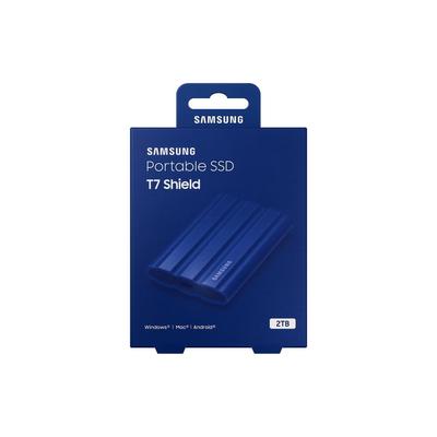 Kép 8/12 - Samsung 2TB USB3.2 T7 Shield Blue