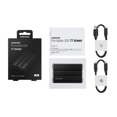 Kép 12/12 - Samsung 1TB USB3.2 T7 Shield Black