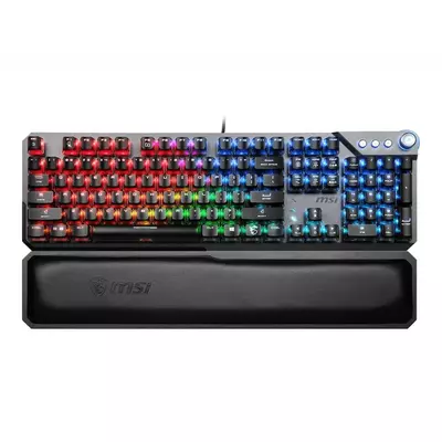 Msi Vigor GK71 Sonic Gaming Red Mechanical Keyboard Black US