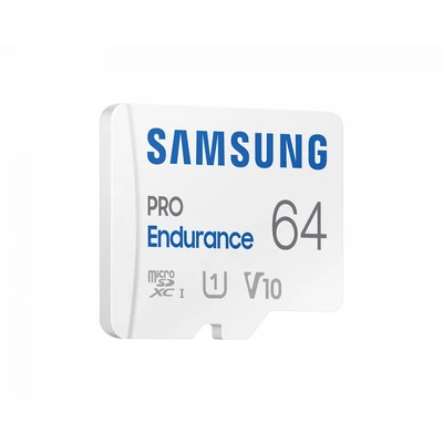 Kép 7/9 - Samsung 64GB microSDXC Class10 U1 V10 PRO Endurance + adapterrel