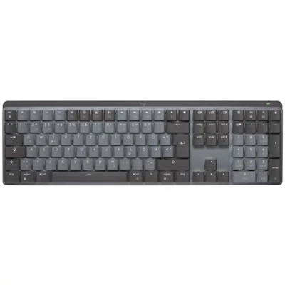 Logitech MX Mechanical Tactile Quiet Mechanical Wireless Keyboard Graphite Grey US