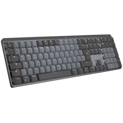 Kép 2/4 - Logitech MX Mechanical Tactile Quiet Mechanical Wireless Keyboard Graphite Grey US