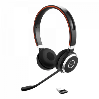 Kép 2/3 - Jabra Evolve 65 SE UC Duo Bluetooth Headset Black