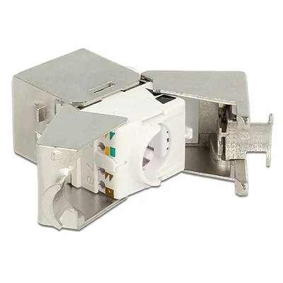 Kép 2/2 - DeLock Keystone Module RJ45 jack > LSA Cat.6A STP compact