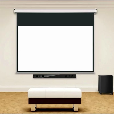 Kép 2/4 - Medium Motoros vetítővászon 4:3 305x229cm Matt fehér