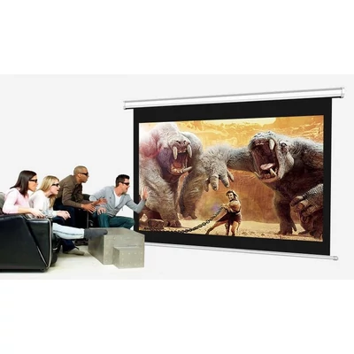 Kép 3/4 - Medium Motoros vetítővászon 4:3 305x229cm Matt fehér