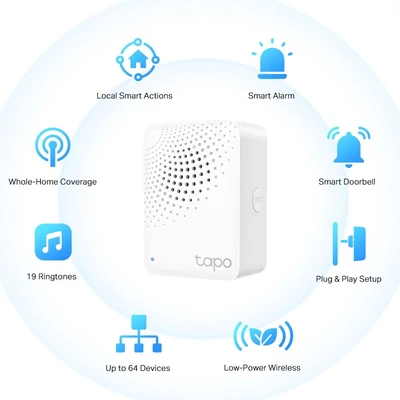 Kép 2/4 - TP-Link Tapo H100 Tapo Smart IoT Hub with Chime