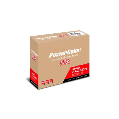 Kép 6/6 - PowerColor RX 6400 ITX 4GB DDR6