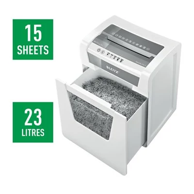 Kép 3/5 - Leitz IQ Office P4 iratmegsemmisítő fehér
