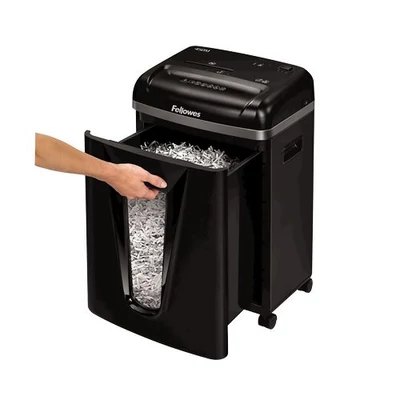 Kép 2/4 - Fellowes Microshred 450M iratmegsemmisítő fekete
