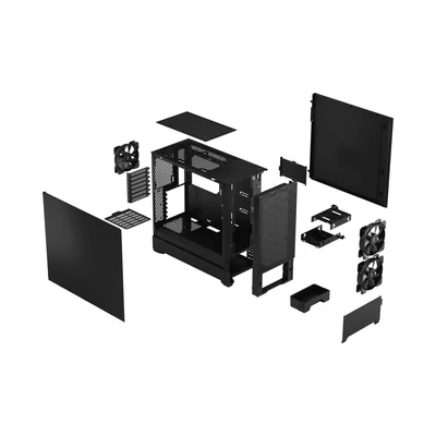 Kép 12/12 - Fractal Design Pop Air Black Solid
