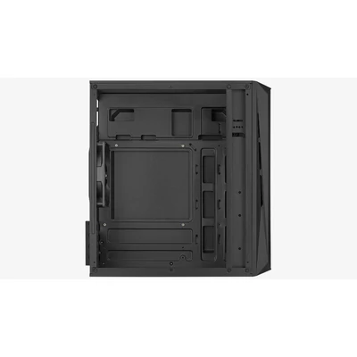Kép 2/5 - Aerocool CS-107-A-BK-v1 Window Black