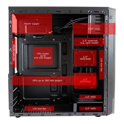 Kép 8/17 - LC Power 7040B Black