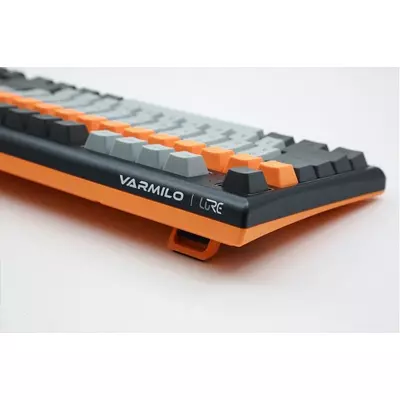 Kép 6/10 - Varmilo VBM109 Bot: Lie USB EC V2 Ivy Gaming Keyboard Gray/Orange HU