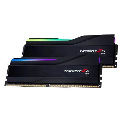 Kép 2/2 - G.SKILL 64GB DDR5 5600MHz Kit(2x32GB) Trident Z5 RGB Black
