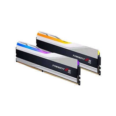 Kép 3/5 - G.SKILL 32GB DDR5 7200MHz Kit(2x16GB) Trident Z5 RGB Silver