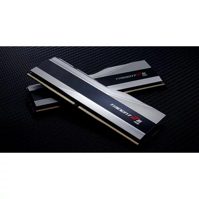 Kép 5/5 - G.SKILL 32GB DDR5 7200MHz Kit(2x16GB) Trident Z5 RGB Silver