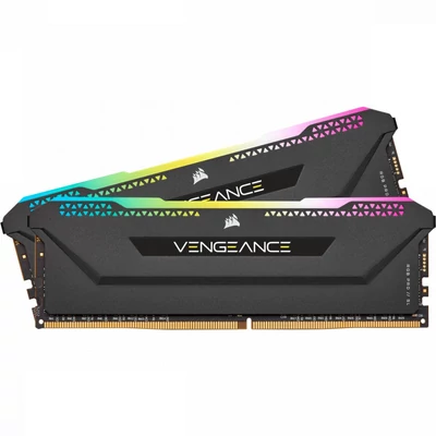 Kép 3/3 - Corsair 64GB DDR4 3600MHz Kit(2x32GB) Vengeance RGB Pro SL Black