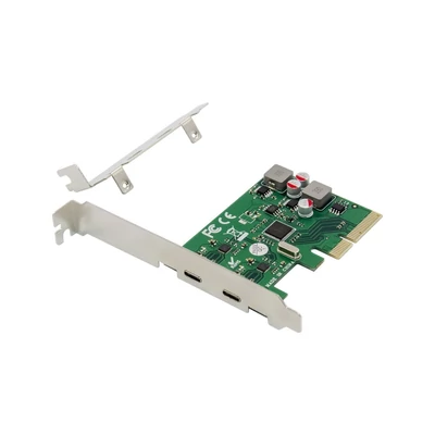 Kép 2/7 - Conceptronic EMRICK08G 2-Port USB 3.2 Gen 2 Type-C PCIe Card