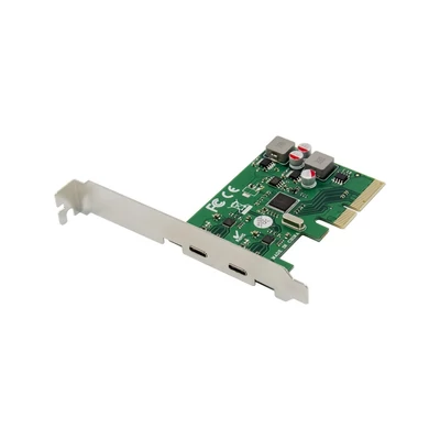 Kép 3/7 - Conceptronic EMRICK08G 2-Port USB 3.2 Gen 2 Type-C PCIe Card