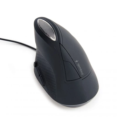 Kép 2/8 - Gembird MUS-ERGO-03 Ergonomic mouse Space Gray