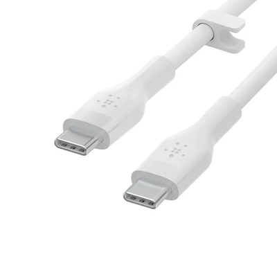 Kép 2/2 - Belkin BoostCharge Flex USB-C to USB-C Cable 1m White