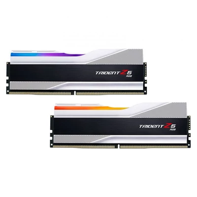 Kép 3/4 - G.SKILL 32GB DDR5 7800MHz Kit(2x16GB) Trident Z5 RGB Silver