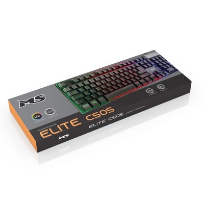 Kép 3/3 - MS Elite C505 Gaming keyboard Black UK