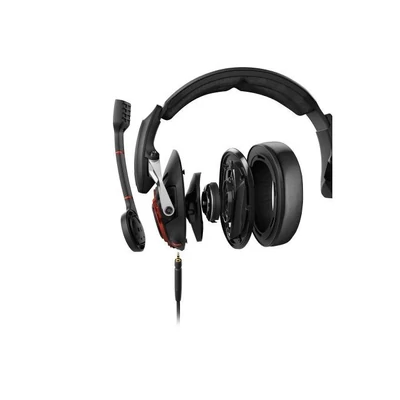 Kép 2/5 - Sennheiser / EPOS GSP 600 Gaming Headset Black/Red