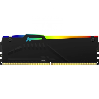 Kép 3/4 - Kingston 32GB DDR5 5200MHz Fury Beast RGB Black