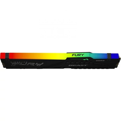 Kép 4/4 - Kingston 32GB DDR5 5200MHz Fury Beast RGB Black