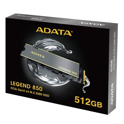 Kép 4/4 - A-Data 512GB M.2 2280 NVMe Legend 850