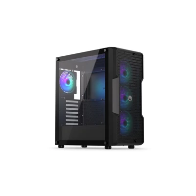 Kép 2/15 - Endorfy Regnum 400 ARGB Tempered Glass Black